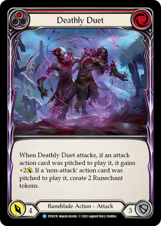 Dúo mortal (rojo) [DYN176] (Dinastía) 