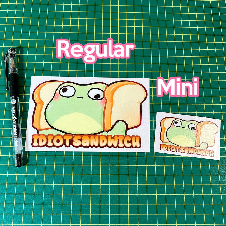NekoDecal Idiot Sandwich Frog Regular