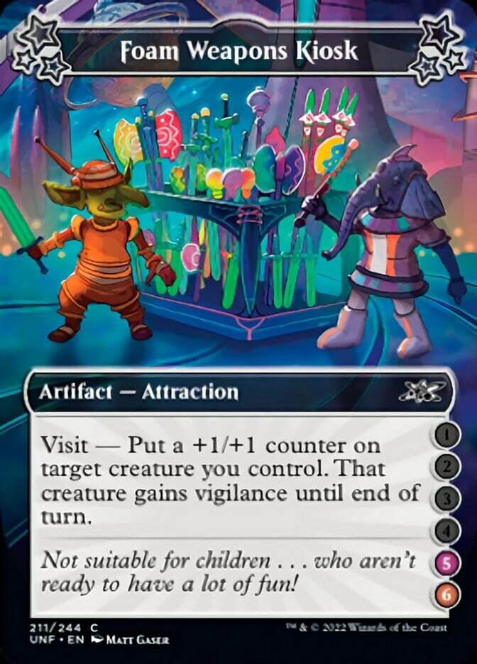 Quiosco de armas de espuma (5-6) [Unfinity] 