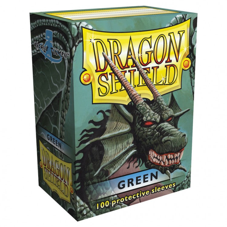 Dragon Shield: Fundas estándar de 100 ct - Clásico (Verde 'Verdante') 