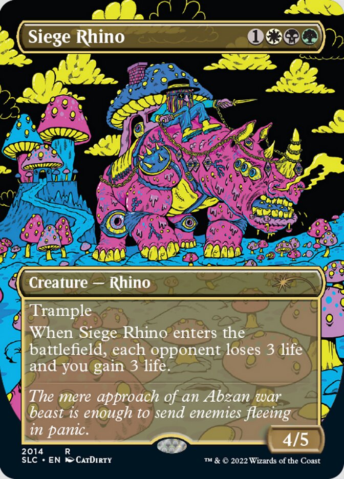 Siege Rhino (sin fronteras) [Kit de cuenta regresiva del 30.º aniversario de Secret Lair] 