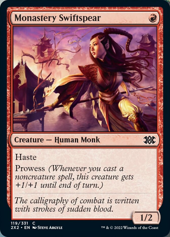 Monasterio Swiftspear [Double Masters 2022] 