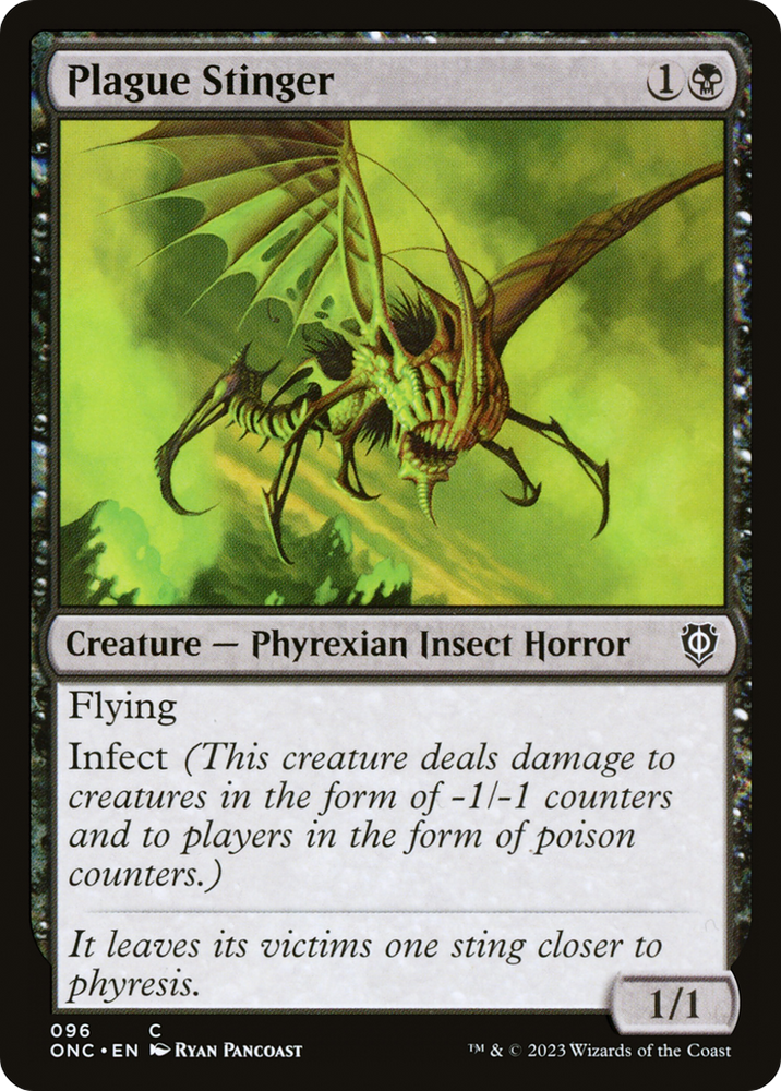 Plague Stinger [Pyrexia: Todos serán un solo comandante] 