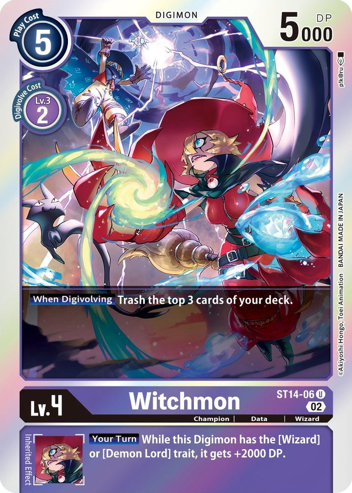 Witchmon [ST14-06] [Mazo de inicio: Conjunto de mazo avanzado de Beelzemon] 