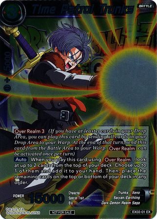 Trunks de Time Patrol (lámina metálica) (Event Pack 2018) (EX02-01) [Tarjetas de promoción] 