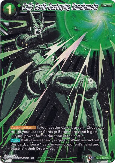 Kamehameha que destruye la Tierra de Cell (Selección de coleccionista Vol. 1) (BT9-132) [Tarjetas de promoción] 