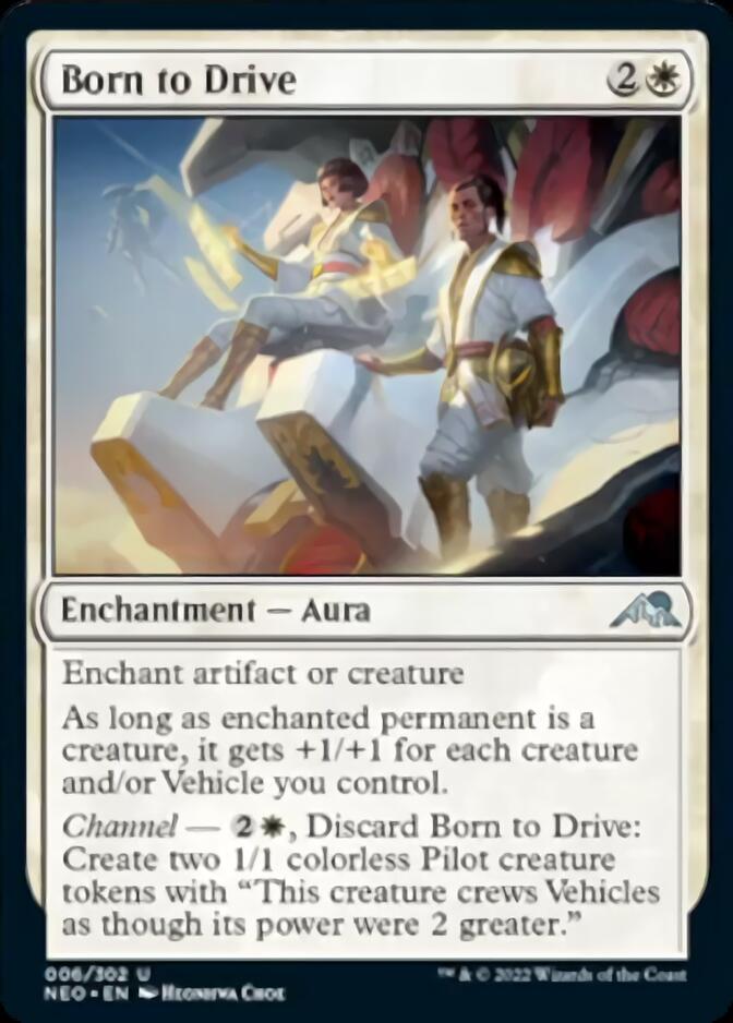 Nacido para conducir [Kamigawa: Dinastía de neón] 