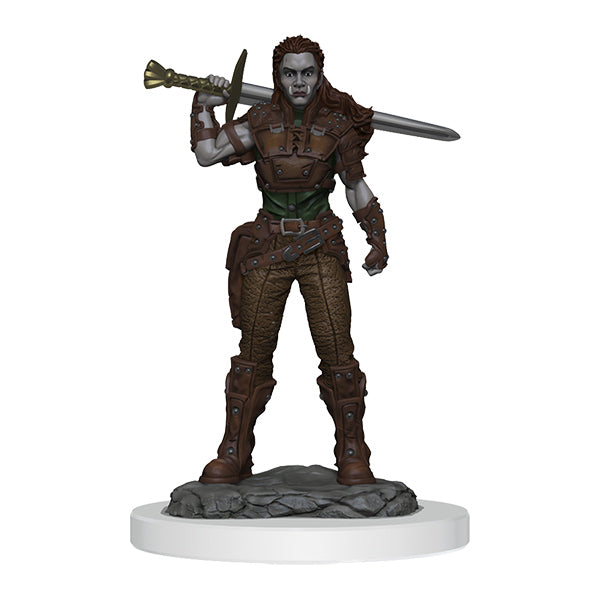 D&D Nolzur's Marvelous Miniatures: Unpainted Minis- Wave 20- Orc Fighter Female