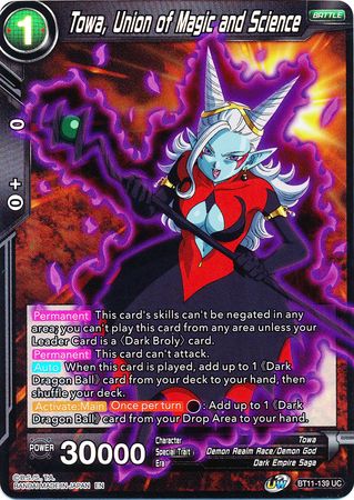 Towa, Unión de Magia y Ciencia (BT11-139) [Vermilion Bloodline 2da edición] 