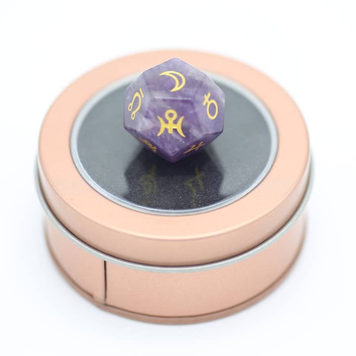 Single Gemstone Astral D12 - Amethyst