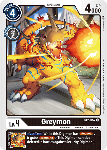 Greymon [BT2-057] [Lanzamiento de refuerzo especial Ver.1.0] 