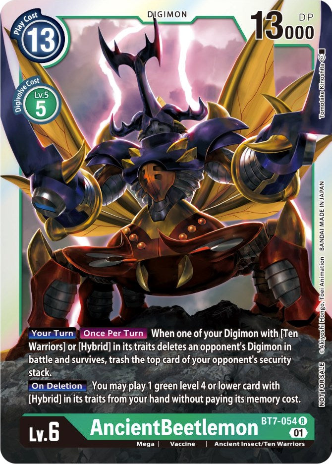 AncientBeetlemon [BT7-054] (Paquete de eventos 3) [Promociones de próxima aventura] 