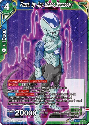 Frost, por cualquier medio necesario (BT16-136) [Reino de los Dioses] 