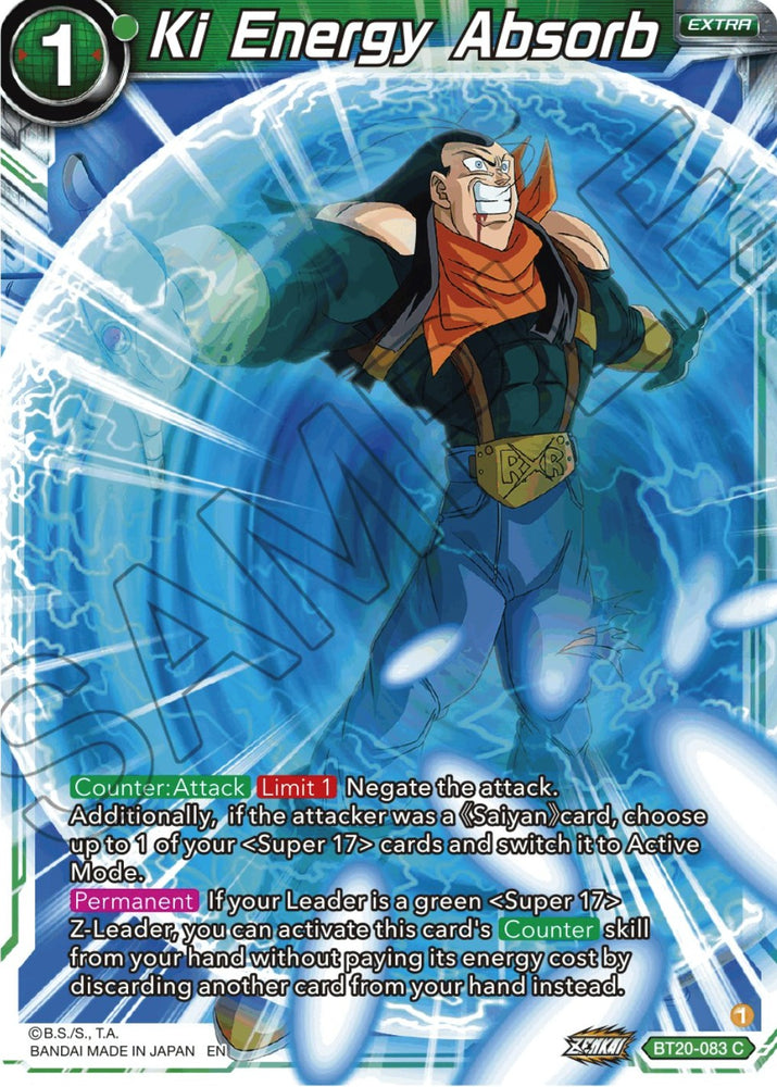 Ki Energy Absorb (BT20-083) [Poder absorbido] 