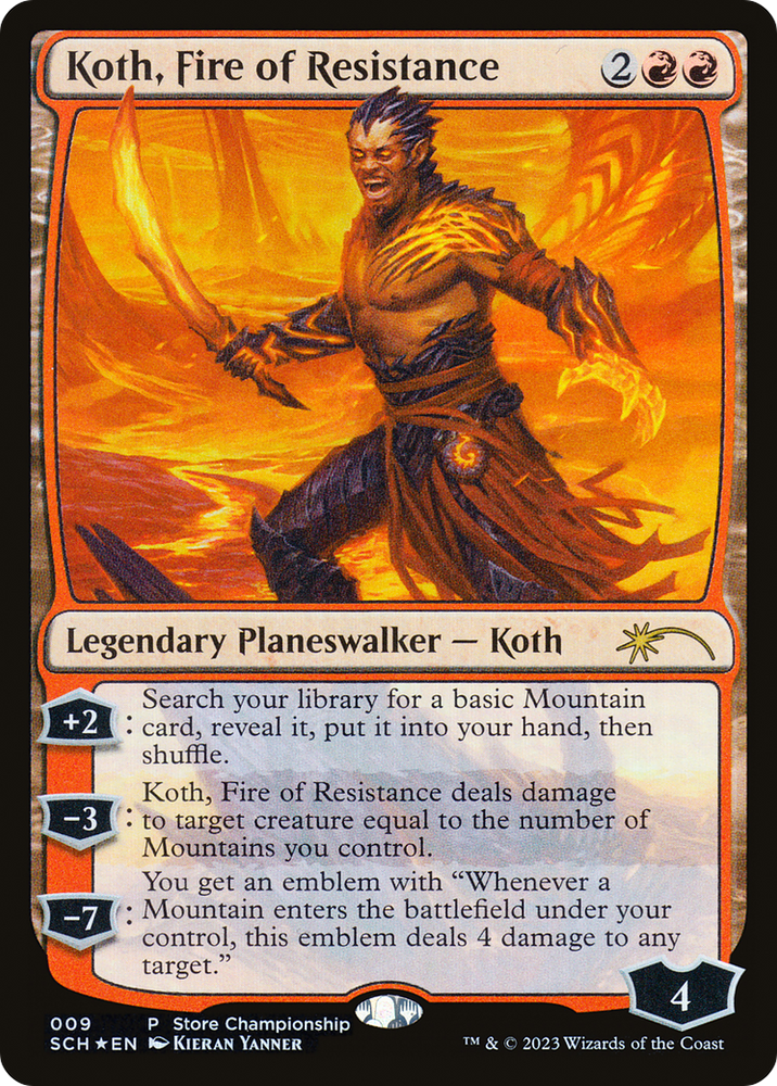 Koth, Fuego de Resistencia [Campeonatos de Tiendas 2023] 
