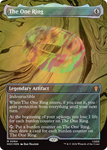 The One Ring (Borderless) (Surge Foil) [The Hobbit]