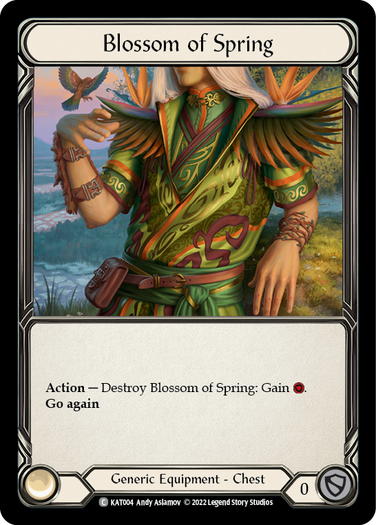 Flor de primavera [KAT004] (Cubierta Katsu Blitz de forasteros) 