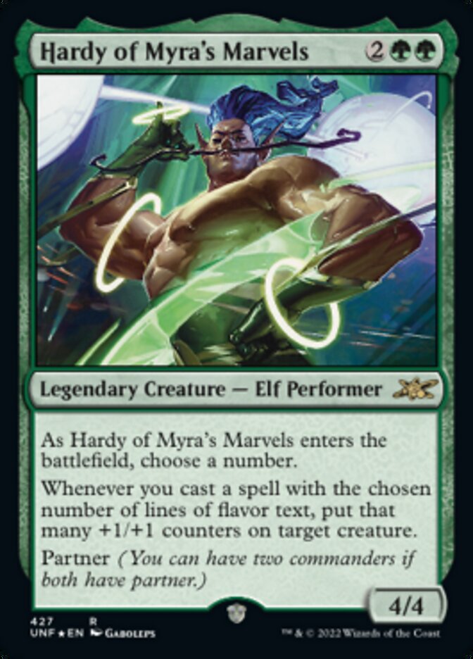 Hardy de las maravillas de Myra (Galaxy Foil) [Unfinity] 
