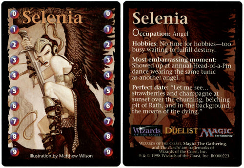 Token de contador de vida de Selenia [Promociones en los medios] 