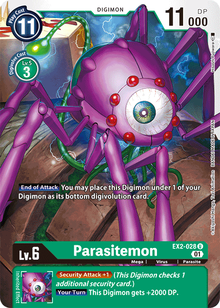 Parasitemon [EX2-028] [Peligro digital] 