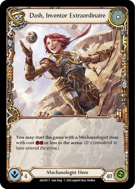 Dash, inventor extraordinario // Kano, Dracai de Aether [ARC001 // ARC113] (Arcane Rising) 