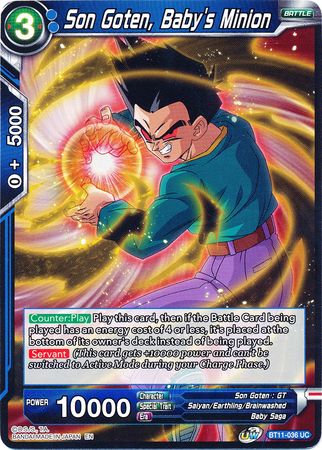 Son Goten, Minion del bebé (BT11-036) [Línea bermellón] 