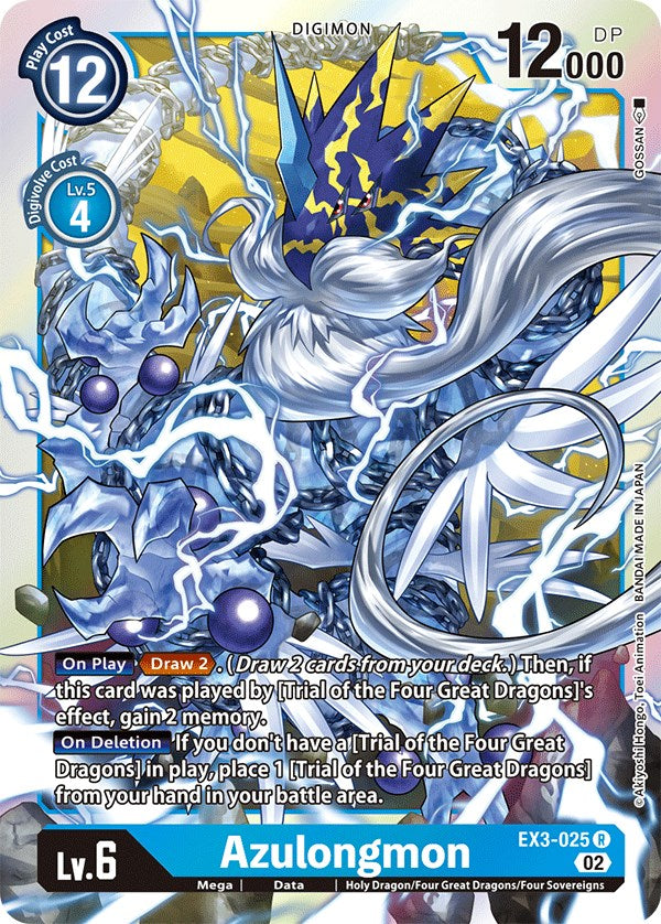 Azulongmon [EX3-025] [Rugido dracónico] 