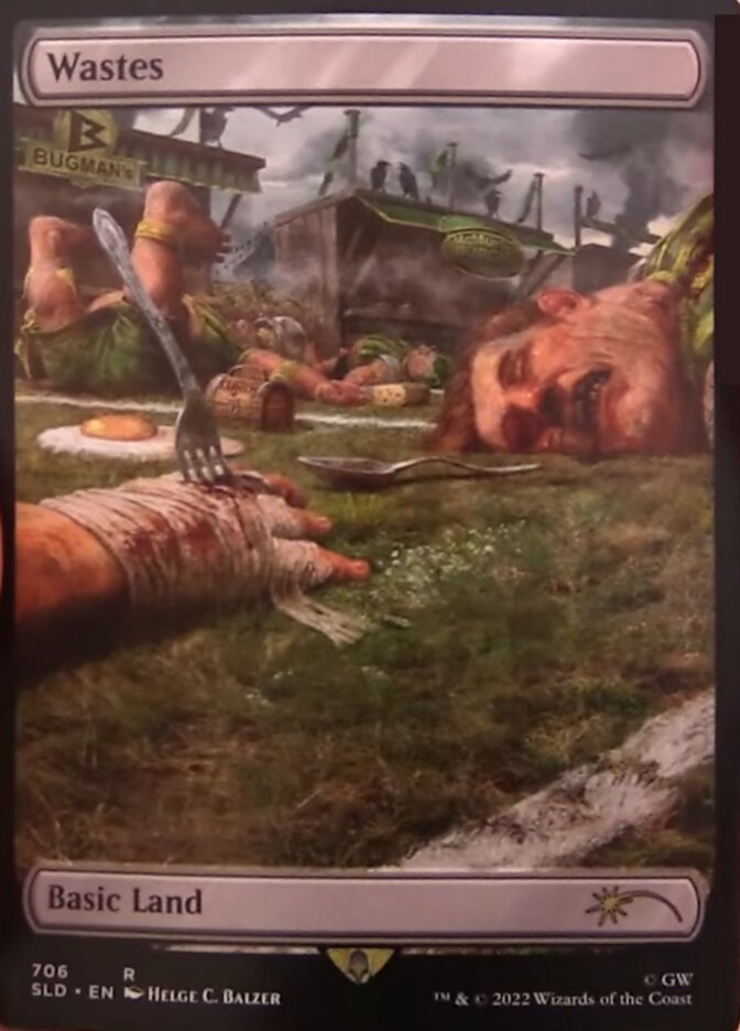 Wastes (706) (Arte extendido) [Promociones de entrega de Secret Lair] 