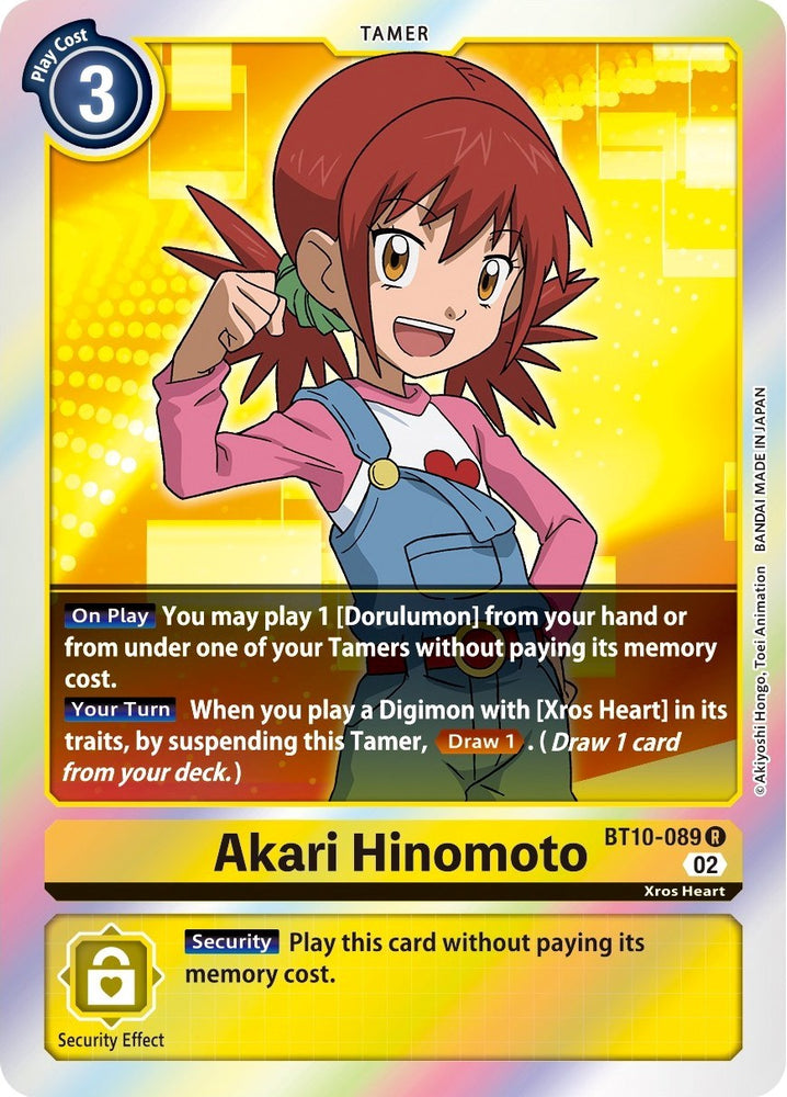 Akari Hinomoto [BT10-089] [Encuentro Xros] 