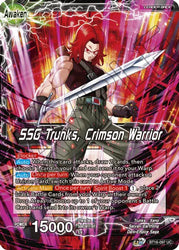 Trunks // SSG Trunks, Guerrero Carmesí (BT16-097) [Reino de los Dioses] 