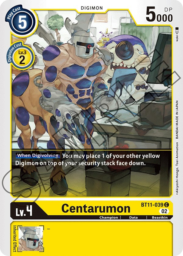 Centarumon [BT11-039] [Fase dimensional] 