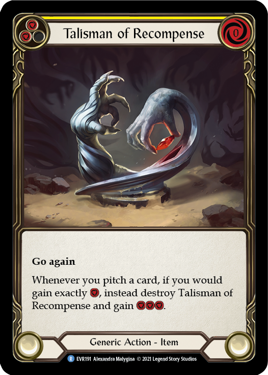 Talismán de recompensa [EVR191] (Everfest) 1.ª edición Normal 