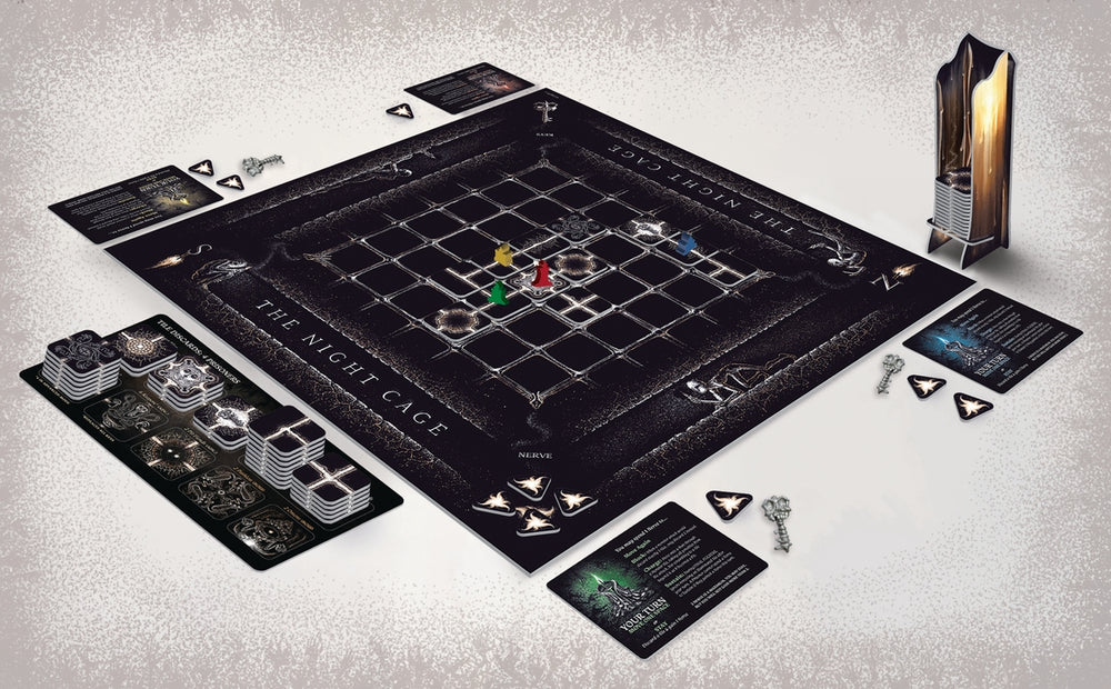 The Night Cage: Spooky Cooperative Strategy Game For 1 To 5