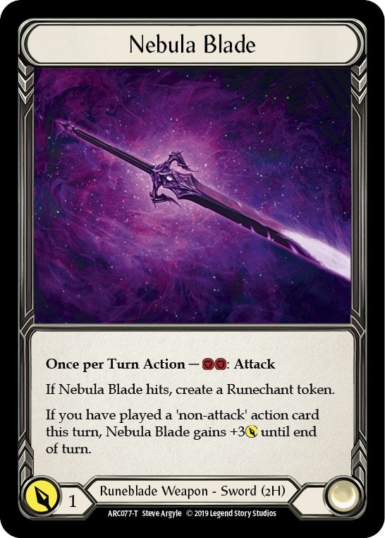 Nebula Blade // Pistola de plasma Teklo [ARC077 // ARC003] (Arcane Rising) 