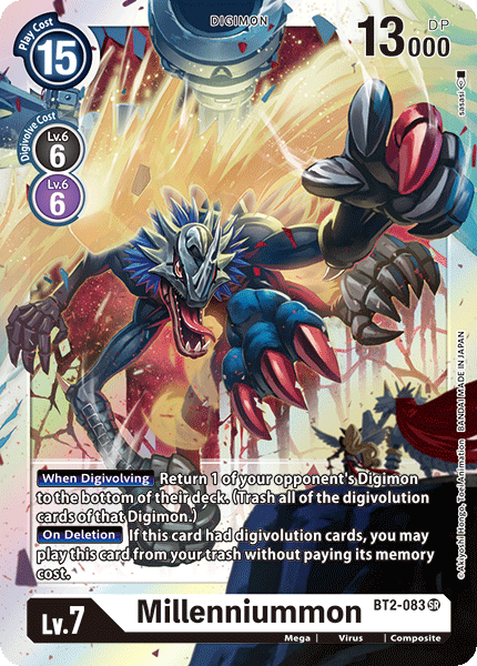 Millenniummon [BT2-083] [Lanzamiento de refuerzo especial Ver.1.0] 