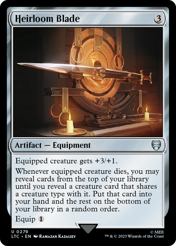 Heirloom Blade [El Señor de los Anillos: Tales of Middle-Earth Commander] 