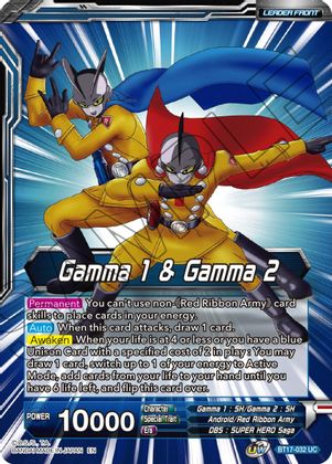 Gamma 1 y Gamma 2 // Gamma 1 y Gamma 2, enemigos recién descubiertos (BT17-032) [Ultimate Squad] 