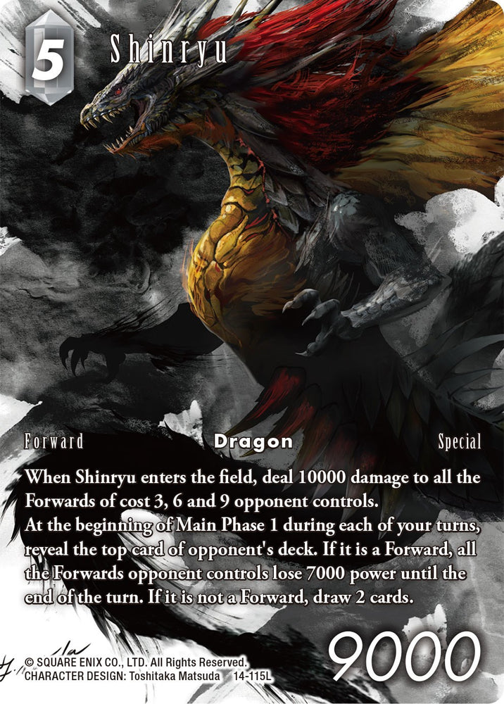 Shinryu (Arte completo) [Opus XIV: Crystal Abyss] 