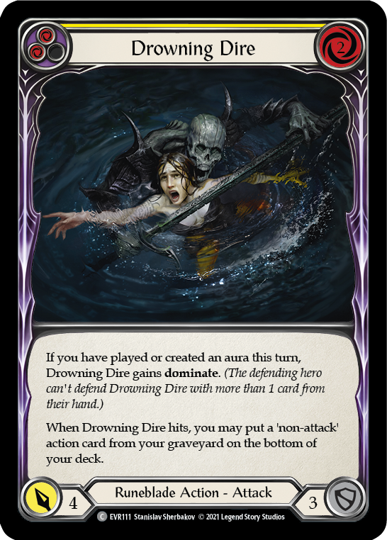 Drowning Dire (Amarillo) [EVR111] (Everfest) 1.a edición Normal 