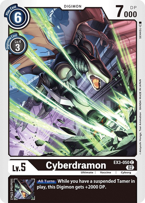 Cyberdramon [EX3-050] [Rugido Draconiano] 