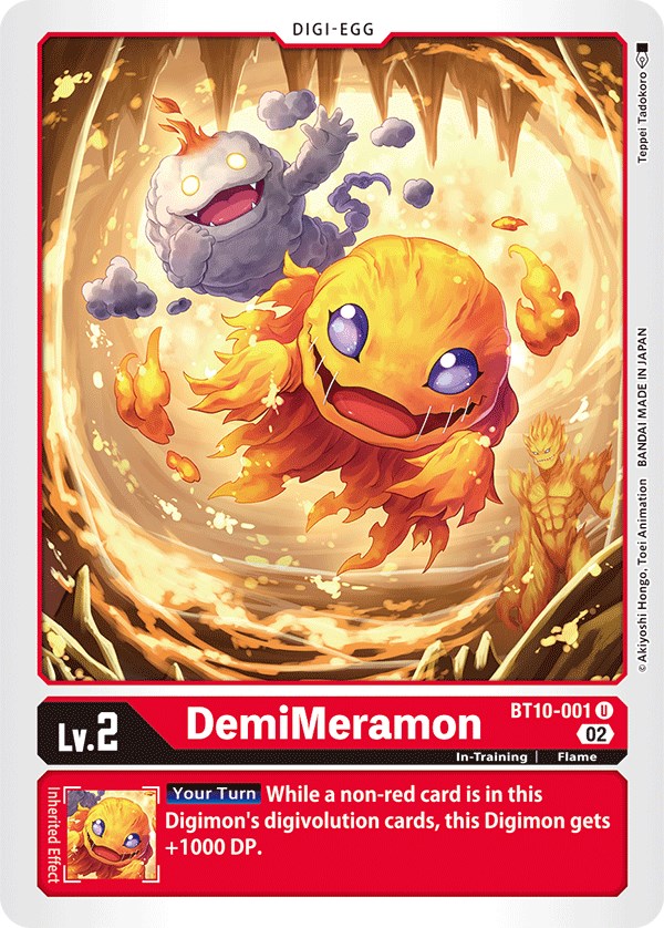Demimeramon [BT10-001] [Encuentro con Xros] 