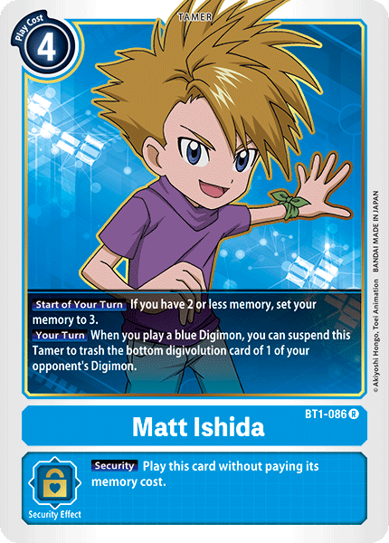 Matt Ishida [BT1-086] [Lanzamiento de refuerzo especial Ver.1.0] 