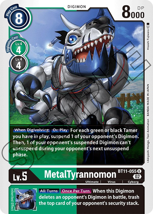 MetalTyrannomon [BT11-055] [Fase dimensional] 