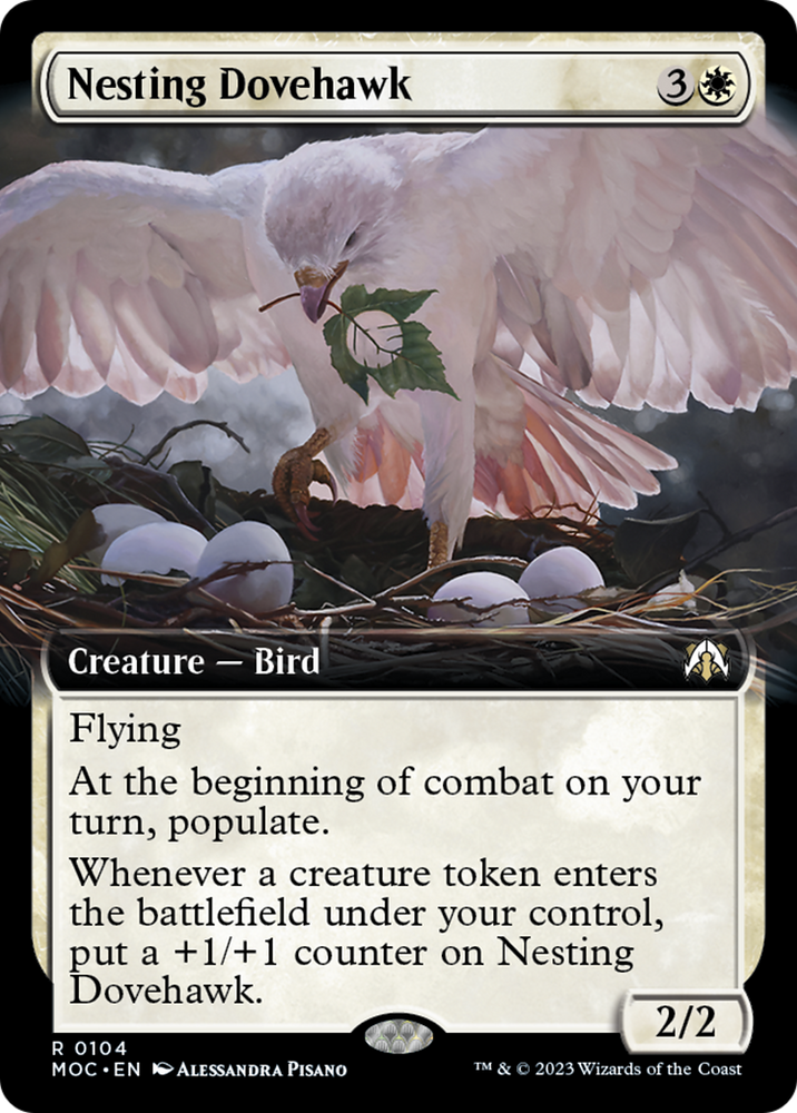 Nesting Dovehawk (arte extendido) [Marcha del comandante de la máquina] 
