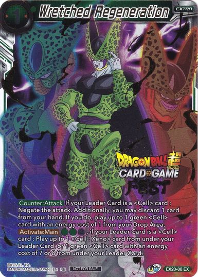 Wretched Regeneración (Card Game Fest 2022) (EX20-08) [Tarjetas de promoción de torneos] 