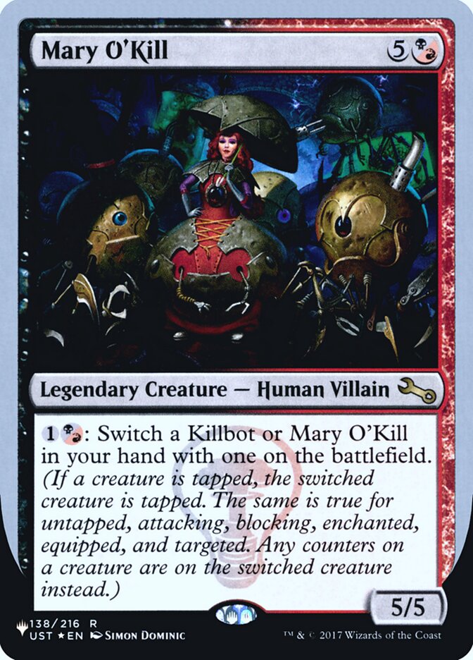 Mary O'Kill (Edición Unfinity Foil) [La lista] 
