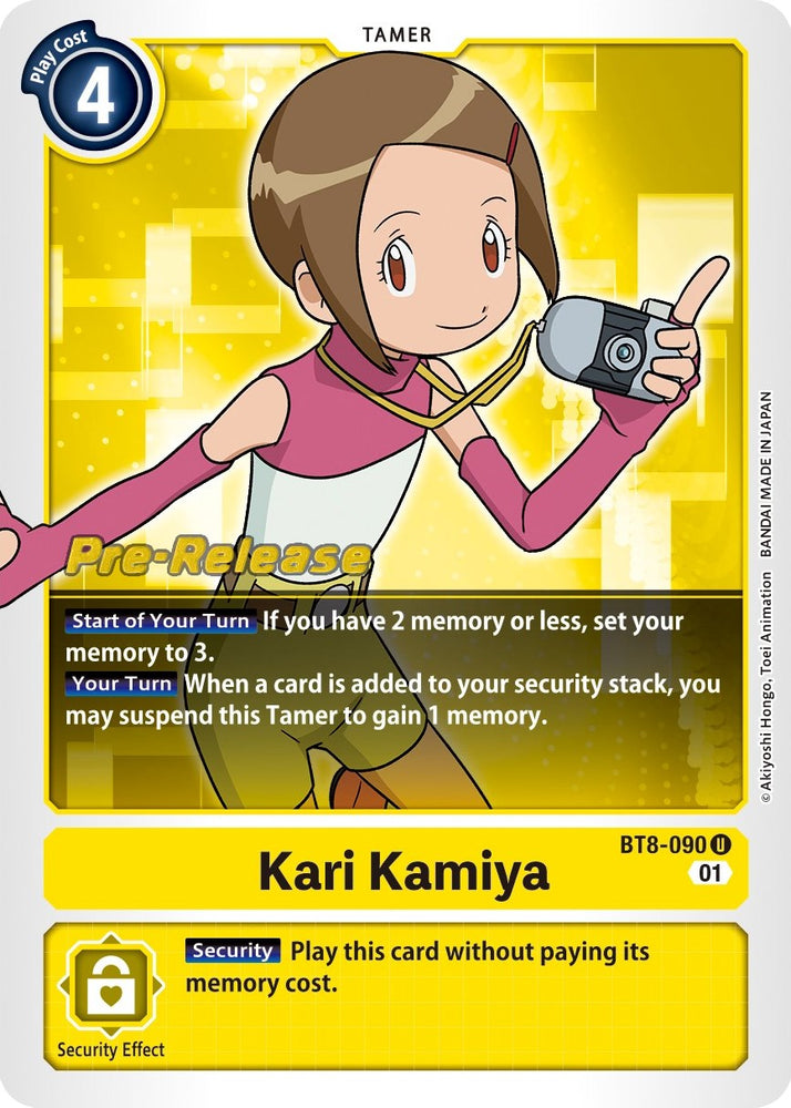 Kari Kamiya [BT8-090] [Nuevas tarjetas de prelanzamiento de Awakening] 