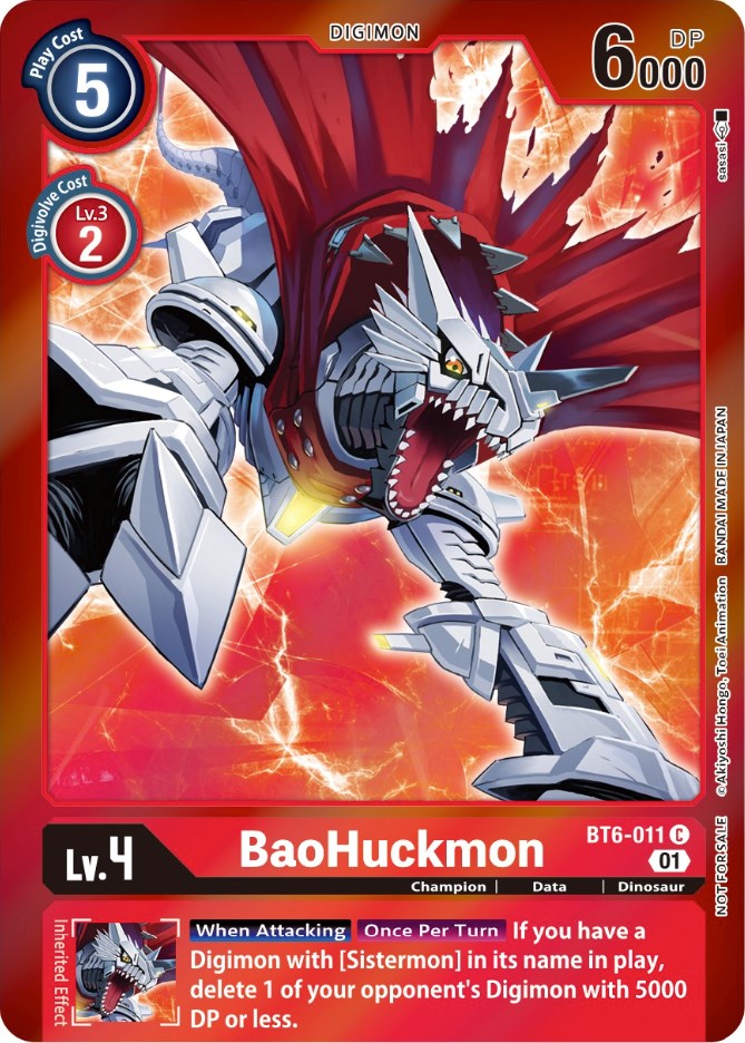 BaoHuckmon [BT6-011] (Paquete de eventos 3) [Promociones de doble diamante] 