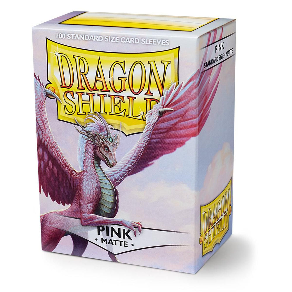 Dragon Shield: Fundas estándar de 100 ct - Rosa (Mate) 