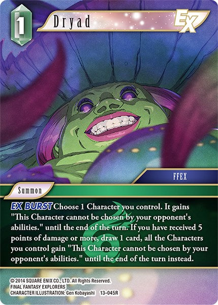 Dríada EX [Opus XIII: Resplandor de cristal] 